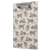 Porte-bloc Tiger animal rose moderne (Gauche)