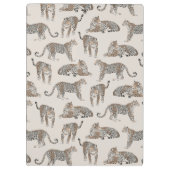 Porte-bloc Tiger animal rose moderne (Dos)