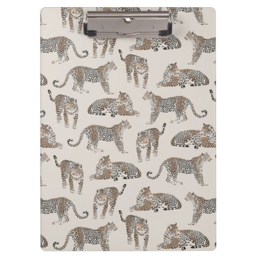 Porte-bloc Tiger animal rose moderne (Devant)
