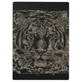 Porte-bloc Tiger face #5 (Dos)