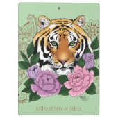 Porte-bloc Tiger Henna rose violet (Dos)