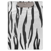 Porte-bloc Tiger noir et blanc (Devant)