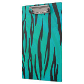 Porte-bloc Tiger noir et Turquoise (Gauche)