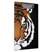 Porte-bloc Tigre, Chat Sauvage sur Fond Noir (Swatch)