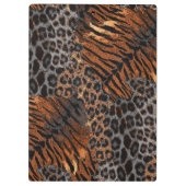 Porte-bloc Tigre léopard tendance (Dos)