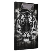 Porte-bloc Tigre noir et blanc #2 (Swatch)