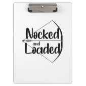 Porte-bloc Tir À L'Arc Caché Et Chargé (Devant)