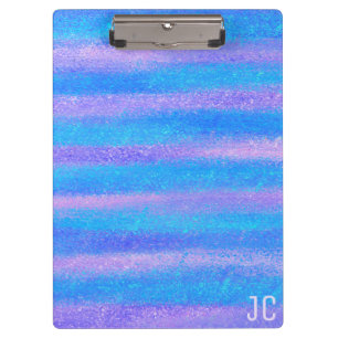 Porte-bloc Tirures Iridescentes Chatoyantes Turquoise Rose