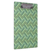 Porte-bloc Tissage de bandes vert olive (Swatch)