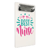 Porte-bloc TITLE  Best Nurse Mini Clipboard – Personalized Me (Incliné)