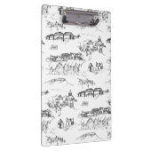 Porte-bloc Toile Chattanooga noir et blanc (Swatch)