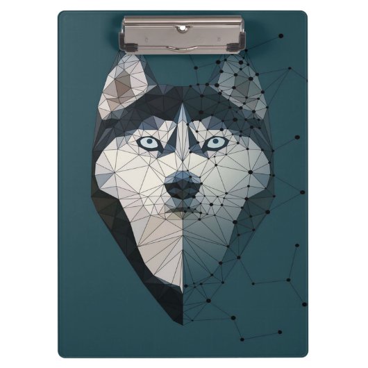 Porte-bloc Toile Husky Constellation (Devant)