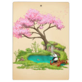 Porte-bloc Toile Husky géométrique (Dos)