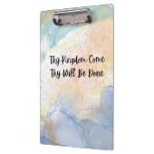 Porte-bloc Ton royaume vient Ta volonté sera faite (Gauche)