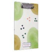 Porte-bloc Tonceau Abstrait Pastel Toné Terre (Swatch)