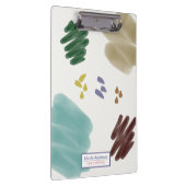 Porte-bloc Tonceau Abstrait Pastel Toné Terre (Swatch)