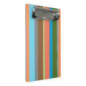 Porte-bloc Tons chauds rayés Mini Porte - bloc (Incliné)