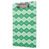 Porte-bloc Tons de motif diamant vert (Gauche)