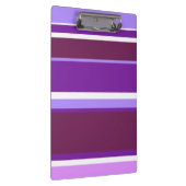 Porte-bloc Tons de rayures violettes (Swatch)