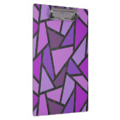 Porte-bloc Tons de vitrail violet motif (Swatch)