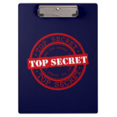 Porte-bloc Top secret (Devant)