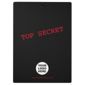 Porte-bloc TOP SECRET Spy Theme (Dos)