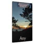 Porte-bloc Torrey Pine Sunset III Paysage californien (Swatch)