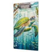 Porte-bloc Tortue peinte (Gauche)