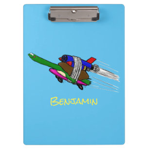 Porte-bloc Tortue volante