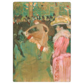 Porte-bloc Toulouse-Lautrec - Au Rouge, La Danse (Dos)