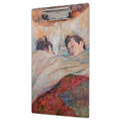 Porte-bloc Toulouse-Lautrec - Le Lit (Gauche)
