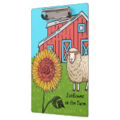 Porte-bloc Tournesol à la ferme (Gauche)