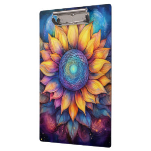 Porte-bloc Tournesol coloré