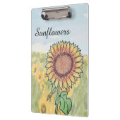 Porte-bloc Tournesols (Gauche)