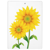 Porte-bloc Tournesols 2 (Dos)