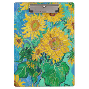 Porte-bloc Tournesols de Van Gogh Fleurs Jaunes Floral 