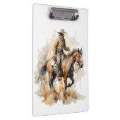 Porte-bloc Trail Ride Dusty en aquarelle, personnalisé (Swatch)