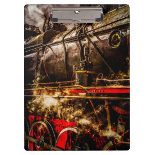 Porte-bloc Train À Vapeur vintage - En Vapeur