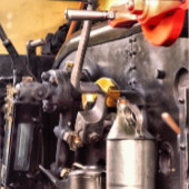 PORTE-BLOC TRAINS À VAPEUR