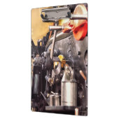 PORTE-BLOC TRAINS À VAPEUR (Gauche)