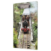 PORTE-BLOC TRAINS À VAPEUR (Gauche)