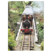 PORTE-BLOC TRAINS À VAPEUR (Dos)