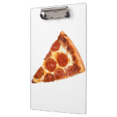 Porte-bloc Tranche de pizza pepperoni classique de SlipperyJo (Gauche)