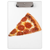 Porte-bloc Tranche de pizza pepperoni classique de SlipperyJo (Devant)