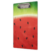 Porte-bloc Tranche géante de pastèque à l'aquarelle mignonne  (Gauche)