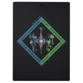 Porte-bloc Tranche sanguine Dumbledore & Grindlewald Graphiqu (Dos)