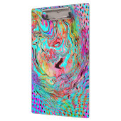 Porte-bloc Tranquillité personnalisée Art Abstrait Fluide (Gauche)