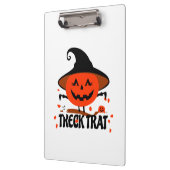 Porte-bloc Treck Trat Citrouille Sourire (Gauche)