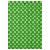 Porte-bloc Trèfle Vert Paillettes (Dos)