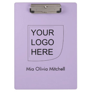 Porte-bloc Trend Color Soft Violet - Logo Porte - bloc